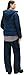Tommy Jeans Damen Pufferjacke Hooded mit Reißverschluss, Blau (Dark Night Navy), S