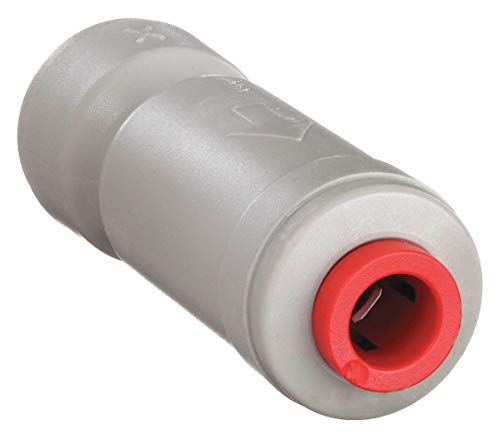 Parker Hannifin A4VC4-MG Check Valve, Acetal Body, Push-to-Connect, 1/4'' Tube OD