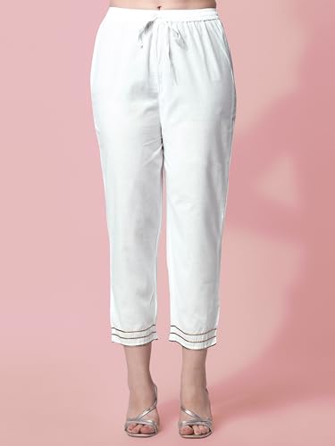 Image of MIRCHI FASHION Pure Cotton Lucknowi Chikankari Embroidered Kurta Set | Straight Fit Kurta Pant Outfit | Ethnic Office Wear & Daily Style 2 Piece Collection