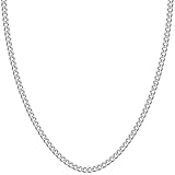 [新宿銀の蔵] シルバー 925 6面カット 喜平チェーン 幅約2.6mm 長さ40～80cm (45cm) チェーン ネックレス レディース メンズ シンプル チェーンのみ