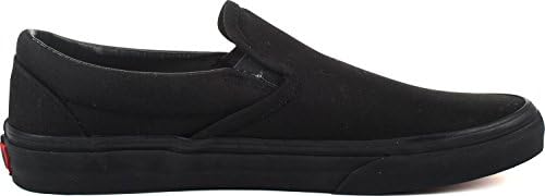 Vans - Unisex Adult Classic Slip-On Shoes in Black/Black Review | Image 3