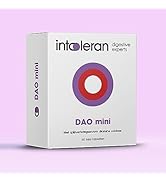 Intoleran DAO Mini Spijsverteringsenzymen - 50 Tabletten | Voedingssupplement bij DAO-gebrek | 30...