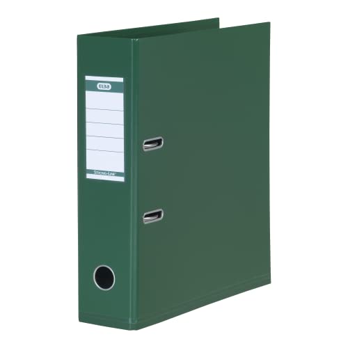 Elba Ordner A4, Strong-Line, 8 cm breit, Kunststoff, dunkelgrün, 1 Stück