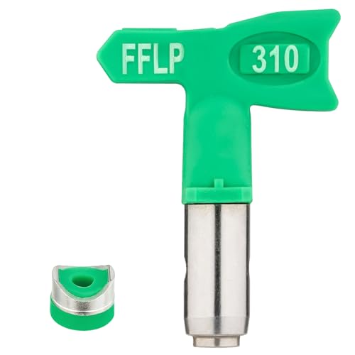 310 Fine Finish Low Pressure Reversible Spray Tip, Pattern Size 6 in to 8 in, Thread Size 7/8 in for