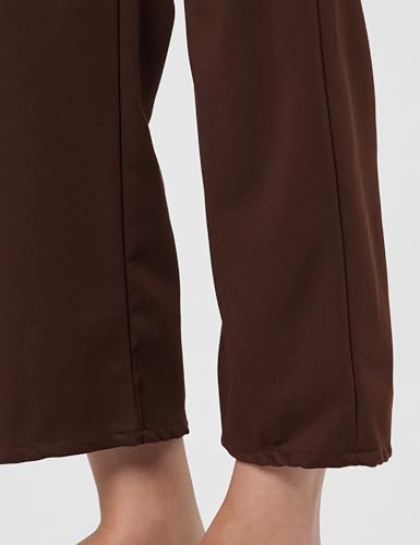 Image of Blissclub AM:PM Air Flare Trousers Cotton for Women Above 5'5 ft Tall | Bootcut Trousers and Formal Pants for Women Office wear | Tailored fit