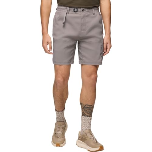 Prana Mens Stretch Zion Shorts Limestone 36 Inseam: 10