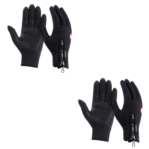 Gants tactiles coupe-vent sport hiver pour homme et femme