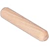 50Pcs Dowels 101339, Round Grooved Fluted Craft Rod Dowel Pins for Cabinet Drawers (M6*30(50PCS))