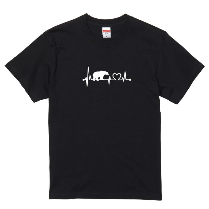 Amazon.co.jp: [DEAR] Tシャツ 半袖 白熊 白クマ くま シロクマ
