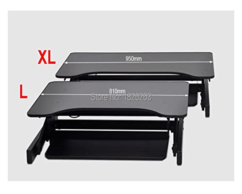 Escritorio plegable para ordenador portátil JEQGDLUI regulable para oficina en casa 3