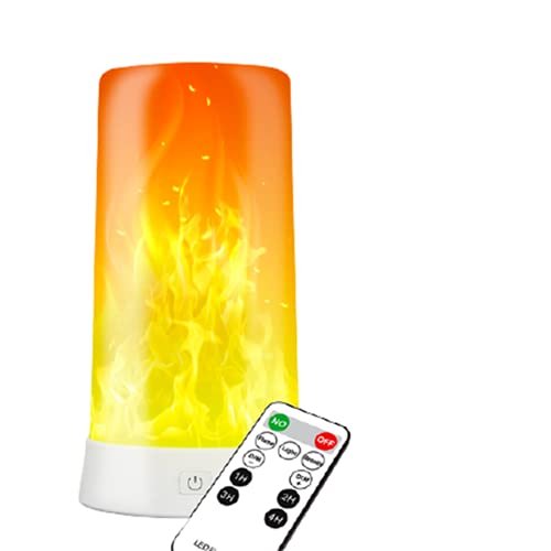 Flame Effect Lamp Decoration Table Lamp Table Lamp Night Light USB Charging Atmosphere Lamp for Restaurant, Bar, Bedroom, Living Room (Remote Control Model 1 Piece) Flame Effect Lamp Decoration Table Lamp Table Lamp Night Light USB Charging Atmosphere Lamp for Restaurant, Bar, Bedroom, Living Room (Remote Control Model 1 Piece)