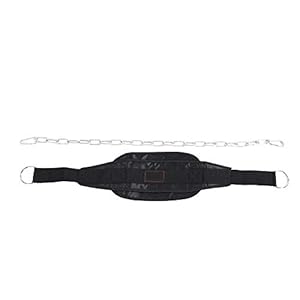 Fitness Dip Belt met ketting Fitness Drop Weight Equipment Gym Dip Belt Taille Keten Kracht Power Training Building