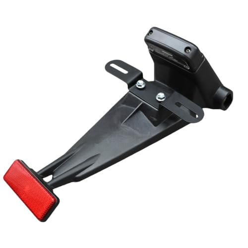 Support de cadre lumineux et plaque d'immatriculation moto en alu usiné pour ZX10R et ZX6R
