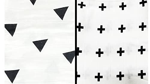 Image of Organic Cotton Muslin Pack of 2 Baby Bath Towel 120 Cm X 120 Cm Tri Plus, 400 TC, White