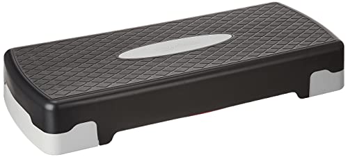 Amazon Basics Aerobic Exercise Step Platform with Height Adjustment