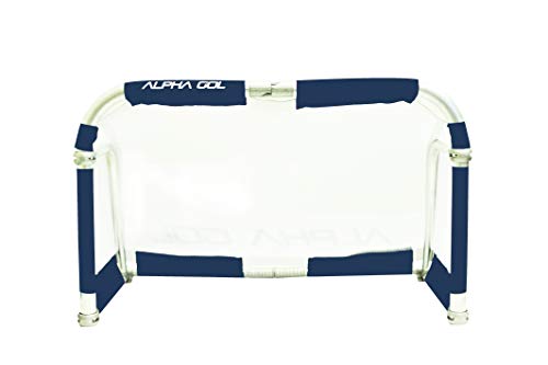 Alpha Goal アルミ折りたたみゴール ネイビー 4x2.5