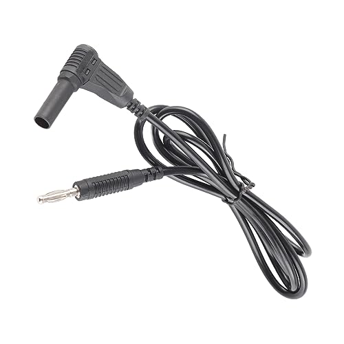 Multimeter Set, Safe Terminal Excellent Electrical Conductivity Banana Plug Test Leads PA Shell 32A for Car Batteries (Black)