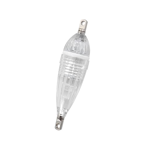 SUPVOX 6cm Underwater Fishing Light Lure Fish Finding System Lure for Water Fishing Waterproof White Professional Fish Lure Lamp