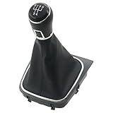 Seyaolex Schaltsack+Schaltknauf 5 Gang für Golf 5 6 J-t-a 1K0711113 5K0711113 1K8711113
