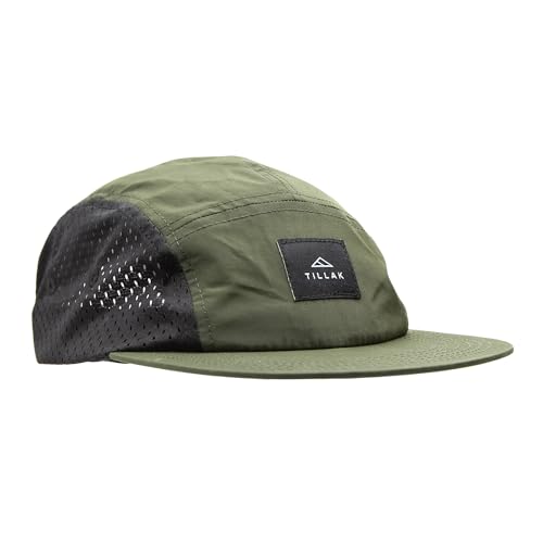 Tillak Wallowa Trail Hat a Lightweight Nylon and Stretch Mesh 5 Panel Cap