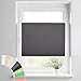 Produktbild HOMEDEMO Plissee Klemmfix ohne Bohren Jalousien, Anthrazit, 40x130cm(BxH), Plisseerollo Fensterrollo mit Klemmträger, Faltrollo Klemmrollo Sicht-und Sonnenschutz Rollos für Fenster & Tür