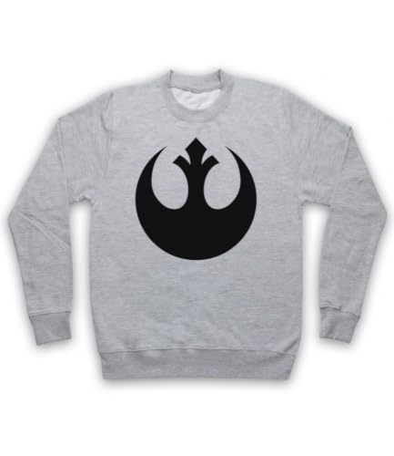 Image of My Icon Art & Clothing Star Rebel Alliance Sweatshirt, Heather Grey, S