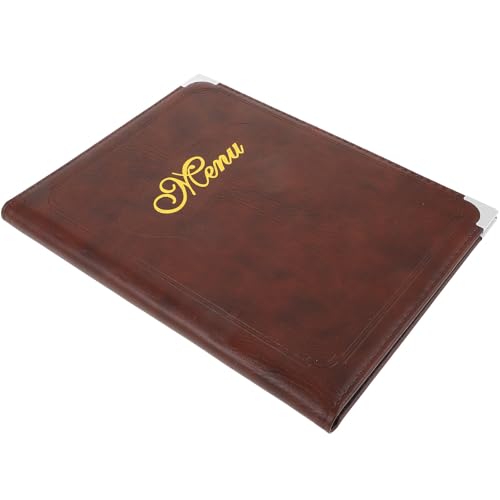 Livre de menus de restaurant pour un service en salle fluide