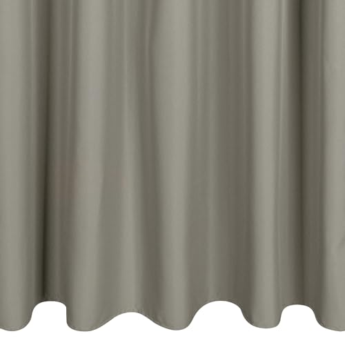 Eurofirany Outdoorvorhänge Gartenvorhänge Outdoor Vorhänge wasserdichte Terrassenvorhäneg Außenvorhang (Cappucino, 155 x 200 cm Schlaufen)