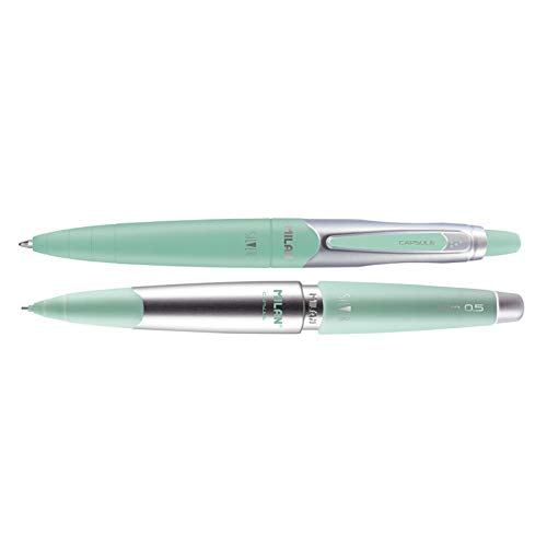 Stylo Et Porte-mine MILAN Capsule Silver Rose - Encre Bleue 1mm, Mine 0.5mm HB - Design élégant