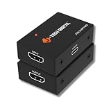 J-Tech Digital Ripetitore HDMI 2.1 8K, ripetitore di segnale HDMI da 48 Gbps, 8K a 60 Hz (14,9 m) 4K a 60 Hz (20,1 m), HDR10, HDCP, DSC, audio 7.1, alimentazione USB-C per PS5, Xbox, PC, Blu-ray