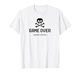 Dictons drôles, « INSERT CAFE » Développeur de jeux de jeu. Gamer PC Gaming Consoles Jeux Vidéo Gamer Accessoires Cadeau Excellente idée de cadeau d'anniversaire pour les amateurs de café, les buveurs de café, les hommes et les femmes.