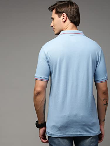 Image of ONN UK Classic Men's Premium Combed Cotton Polo Collar Half Sleeves Solid T-Shirt |