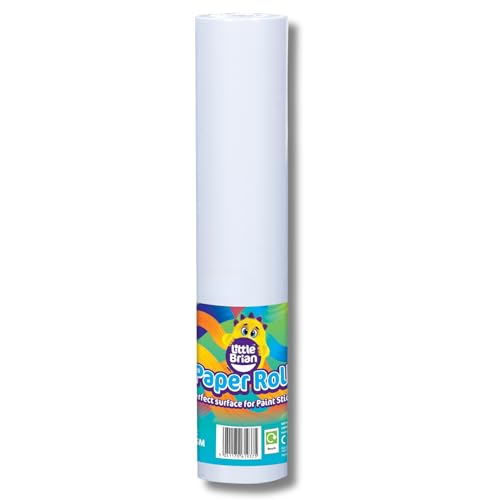 Little Brian Paint Sticks Paper Roll 15 Metres x 30 Centimetres Travel Artist Papers As Much As You Need Ready to Use