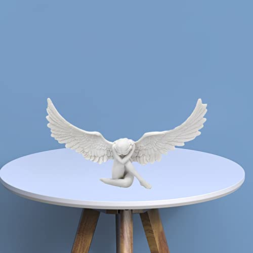 Figura de Ángel Pequeña de Resina para Decoración miniatura 6