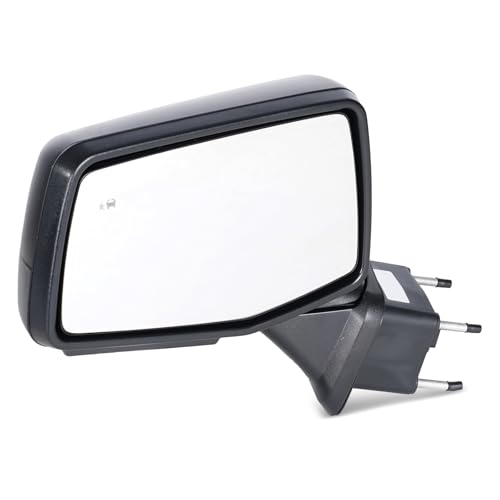 Left Side Mirror Compatible with 2019-2025 Chevy Silverado 1500 RST – Heated Power Folding Turn Signal Blind Spot Memory Dimming Puddle Light Power Glass Primed Cover (16 Pins GM1320590 / 84898867) by Ussbaye - Used condition - Image 7