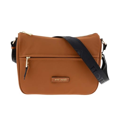 PEPE MOLL Bolso Hombro en Lona con Cremallera...