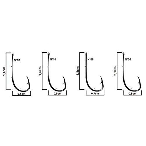 Kit Anzol Marine Sports Maruseigo Nickel 06, 08, 10 E 12