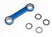 Traxxas 5542X Blue-Anodized 6061-T6 Aluminum Drag Link with Bearings, Jato