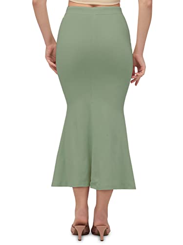 Image of Mehrang Stretchable Saree Shapewear Petticoat for Women, Cotton Blended,Petticoat,Skirts for Women,Shape Wear Dress for Saree