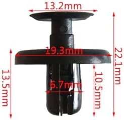 Car Clips Engine Under Cover Clip for Lexus for GX460 HS250 for ISF IS250 IS350 LFA LS460 GS600 RX330 RX350 RX450(60X)