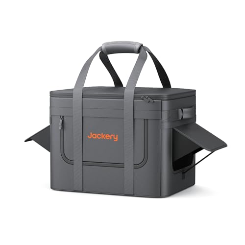 Jackery Extreme Guard Carrying Bag (L Size) for HomePower 3000 Portable Power Station, Insulated and USB-C Powered Heating for Extreme Cold (-40°F), Water-Resistant and Dustproof