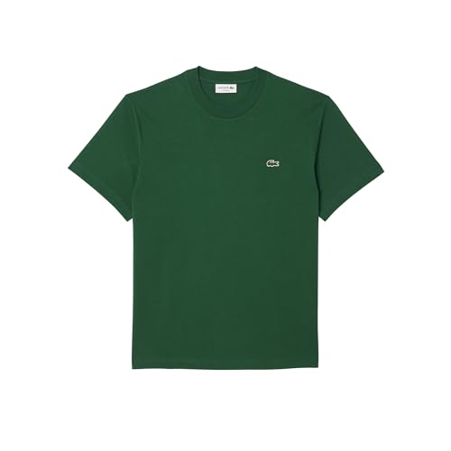 La Mejor Recopilación de Playera del mes. 42 Lacoste - Playera de algodón con Logotipo para Hombre, Verde, Large