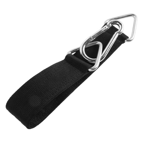 Kisangel Hammock Strap Heavy Duty Hanging Strap for Gym Equipment and Swings Compact Fitness Cable Pulley System Versatile Use Easy Installation Includes Hook