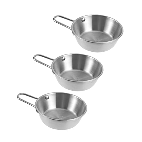 VINTORKY 3piezas Tazón De Arroz De Inoxidable Para y Diseño Para Casa y Restaurantes