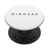 Mimosa Cocktails/Mimosas Cocktails Font semplice e moderno PopSockets PopGrip Adesivo