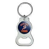 GRAPHICS & MORE Salem State University Vikings Logo Keychain with Bottle Cap Opener