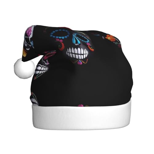 WHJWZY Sombrero de Navidad para adultos, accesorio festivo, Halloween, ceremonias anuales, fiestas de vacaciones, máscara de imagen