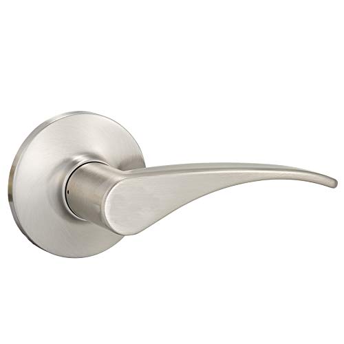 Amazon Basics Victory Door Lever, Passage, Satin Nickel #TOP1