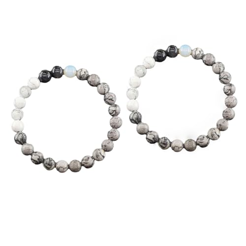 Bracelet de chakra de l'espace contre le stress en pierres de l'univers