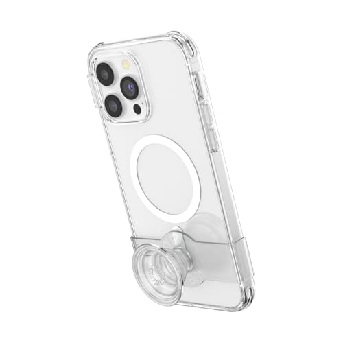 Image of PopSockets iPhone 14 Pro Max Phone Case w /MagSafe- Clear